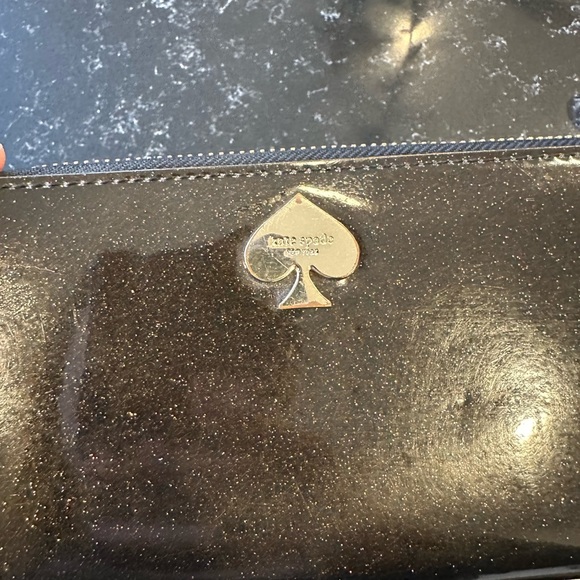 Kate Spade Sparkly Wallet! ✨ ♠️ - Picture 3 of 5
